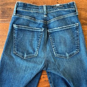 Highrise Ankle Slim Straight Leg Cropped Jeans — Citizens of Humanity